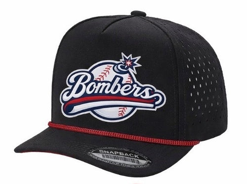 Tempe Bombers Black Rope Hat