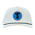Tempe South Little League - Blue Circle White with Black Rope