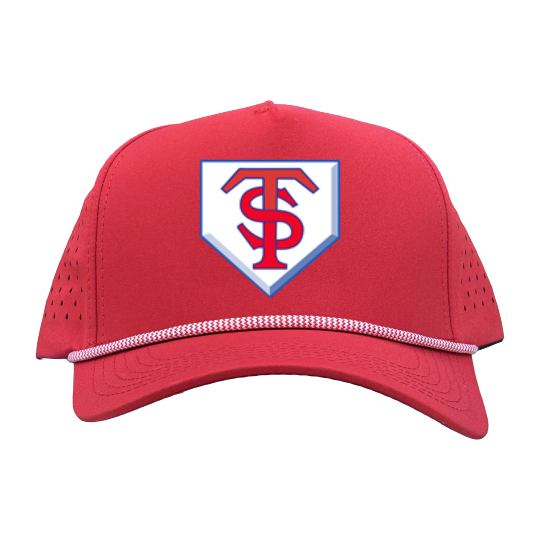 Tempe South Little League - Home Plate Logo Red