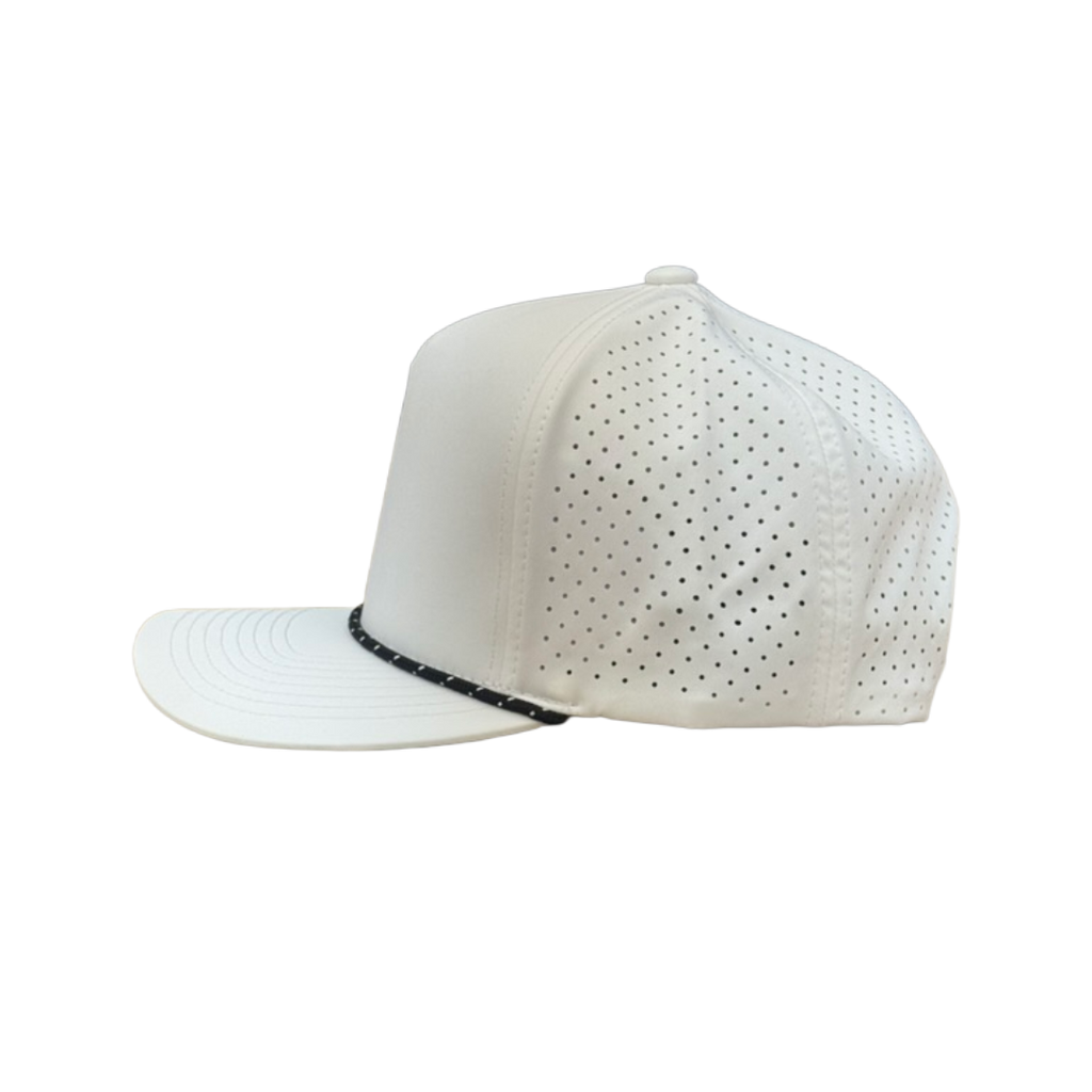 Kyrene Del Norte Dual Language Academy Classic Logo - Waterproof Performance White with Black Rope